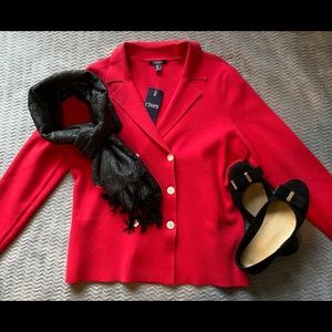 ♦️NWT Chaps Blazer Rich Red Color♦️